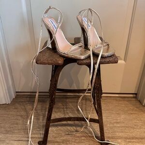 Steve Madden, Lafayette Ankle-Tie High Heel Sandals